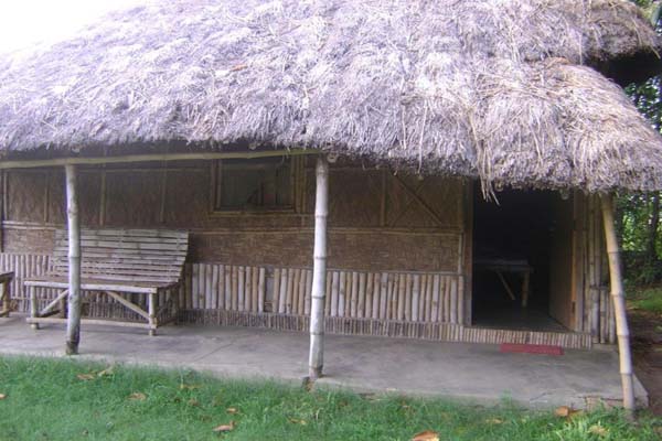 Sabujban Resort cottages view.
